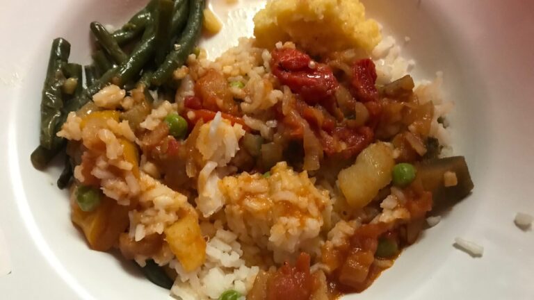 Ratatouille and Green Beans