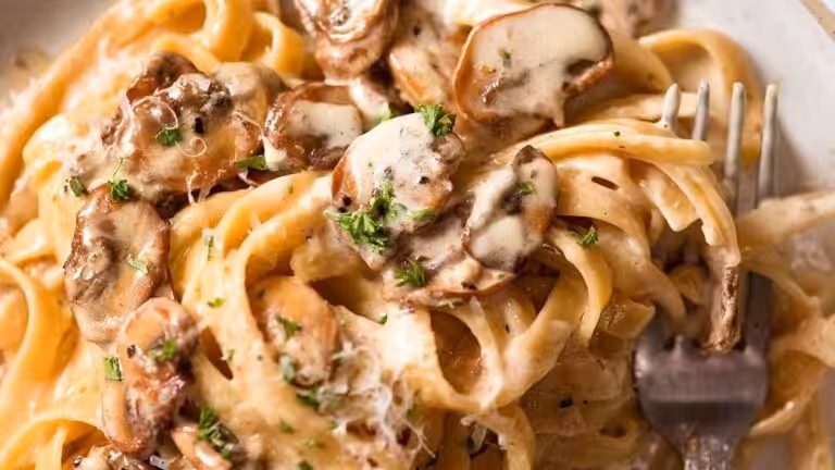 Mushroom pasta sauce