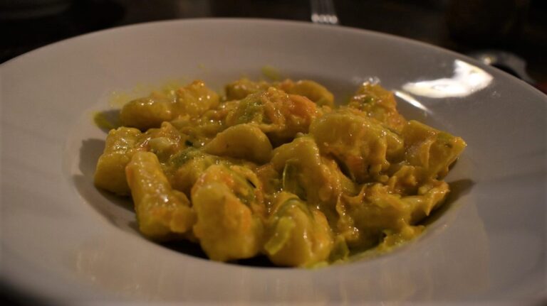 Potato Pumpkin Gnocchi