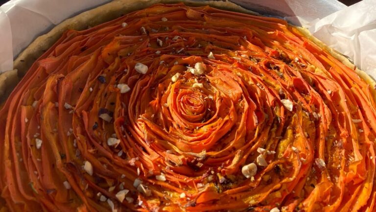 Spiral Carrot Pie By Ivana