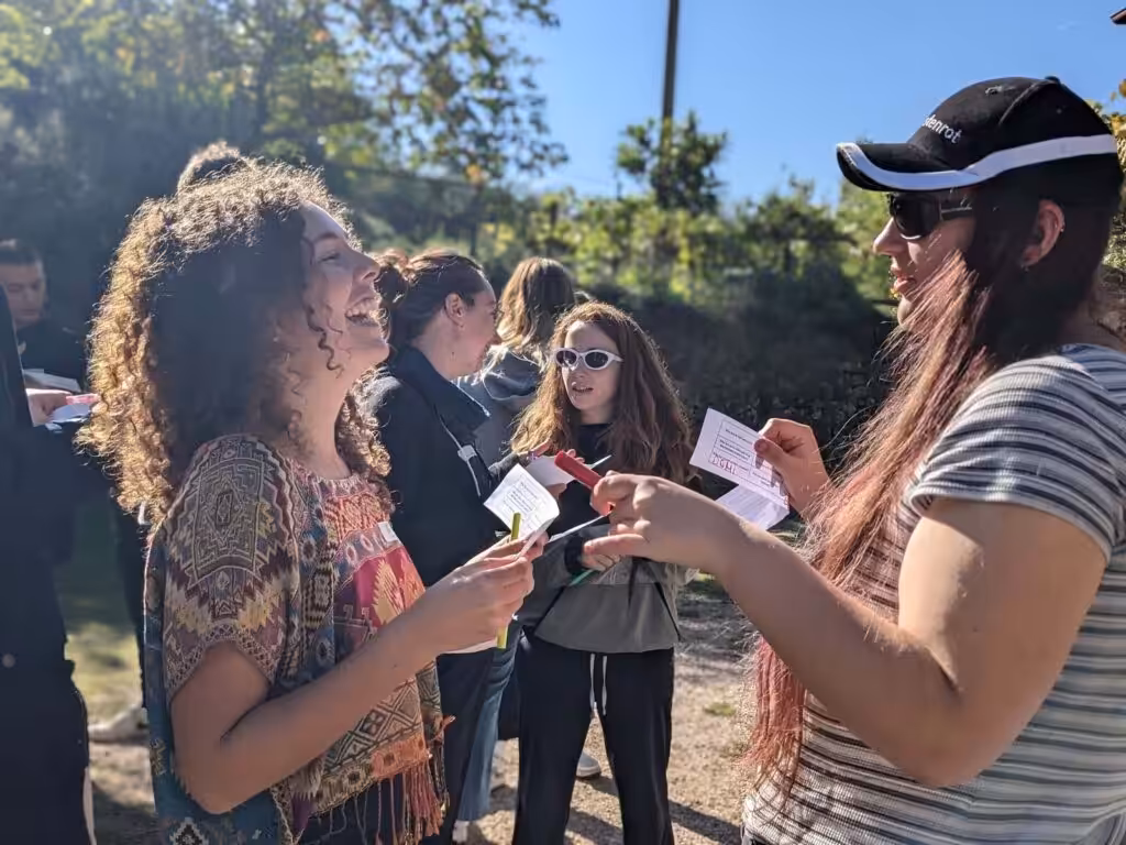 Participants of the LEAD UP! training course at La Buona Terra, Passignano sul Trasimeno