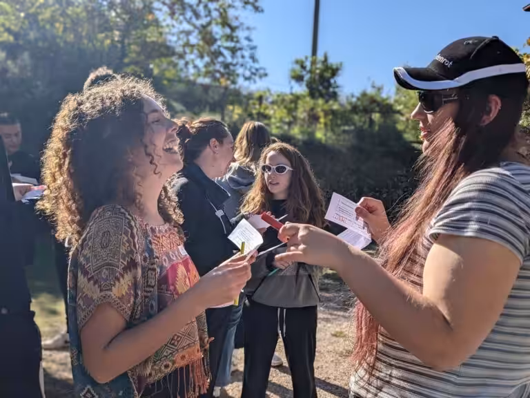 Participants of the LEAD UP! training course at La Buona Terra, Passignano sul Trasimeno